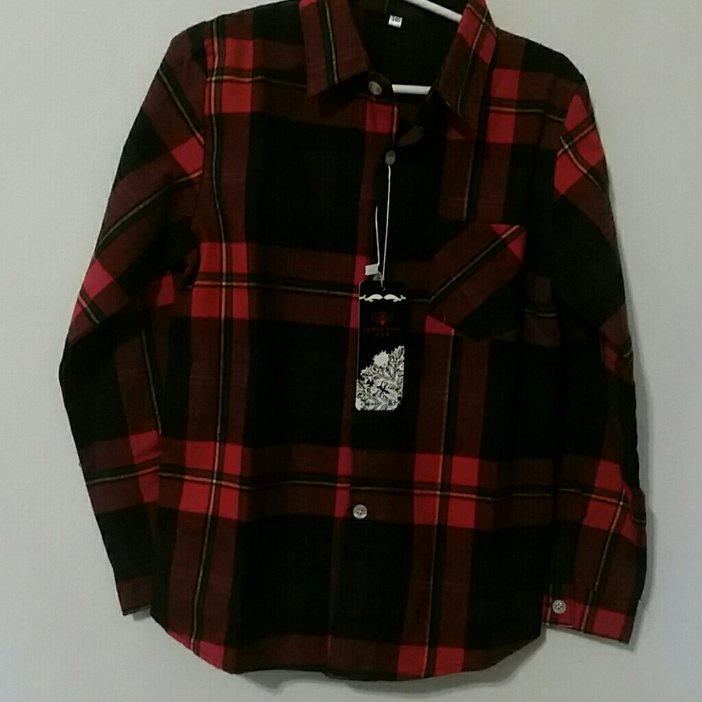 Shangaige flannel shirt 5T